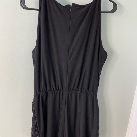 NWT Francesca’s Black Sequin Romper - Picture 7 of 7